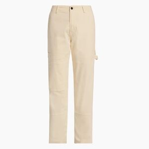 Askk NY Cream Straight Leg Carpenter Pant